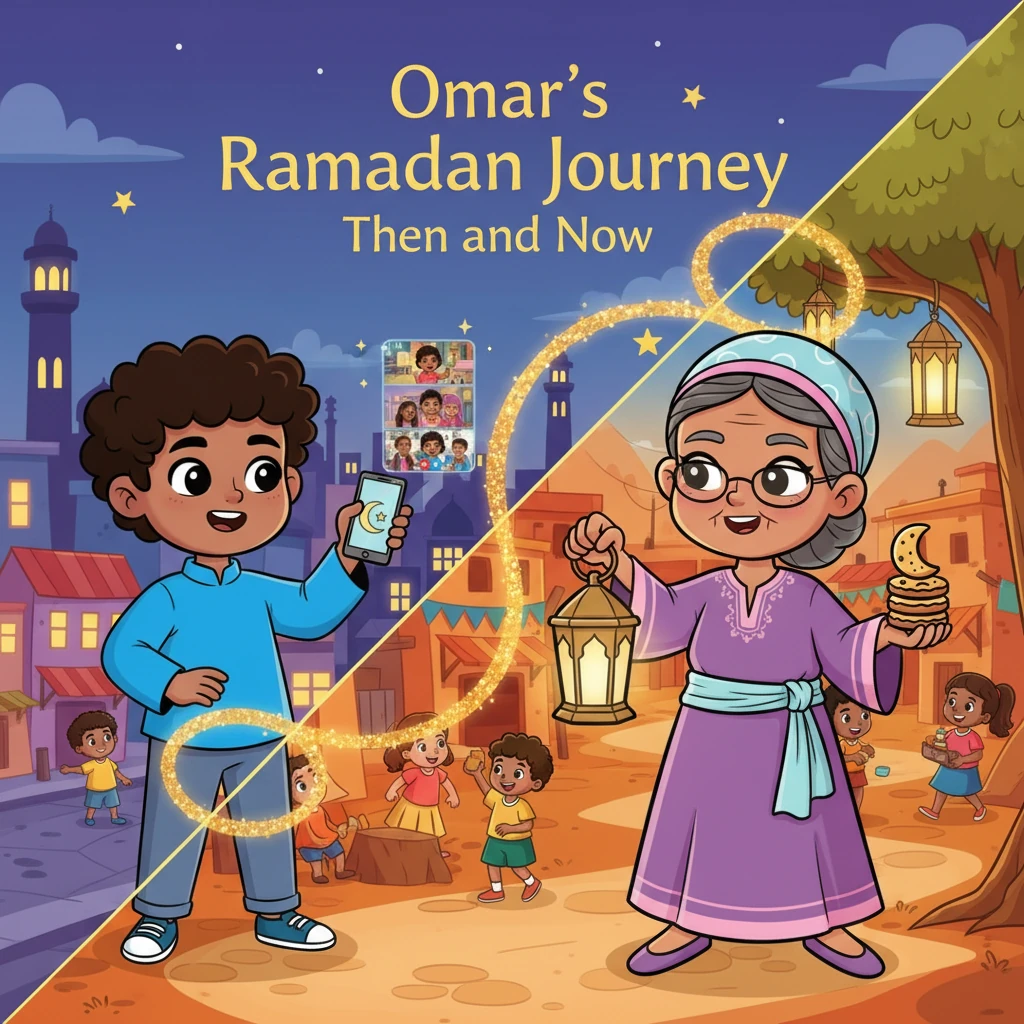 Omar's Ramadan Journey: Then and Now