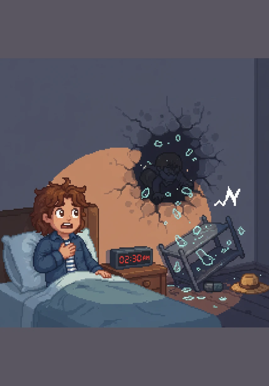 At two-thirty in the morning, a massive crash from next door jolts Leo out of a deep sleep, making his heart race. He hears a muffled shout and the sound of something metallic shattering, followed by a sudden, heavy silence that feels completely wrong.