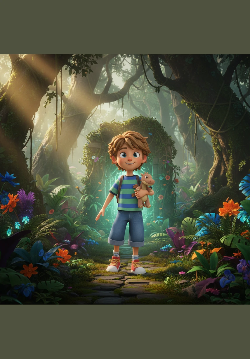 En explorant les fourrés, il découvrit des baies sauvages et des fleurs aux couleurs éclatantes qu'il n'avait jamais vues sur les balcons de son quartier. Il comprit que la nature était une artiste généreuse qui offrait ses merveilles à tous ceux qui savaient regarder.