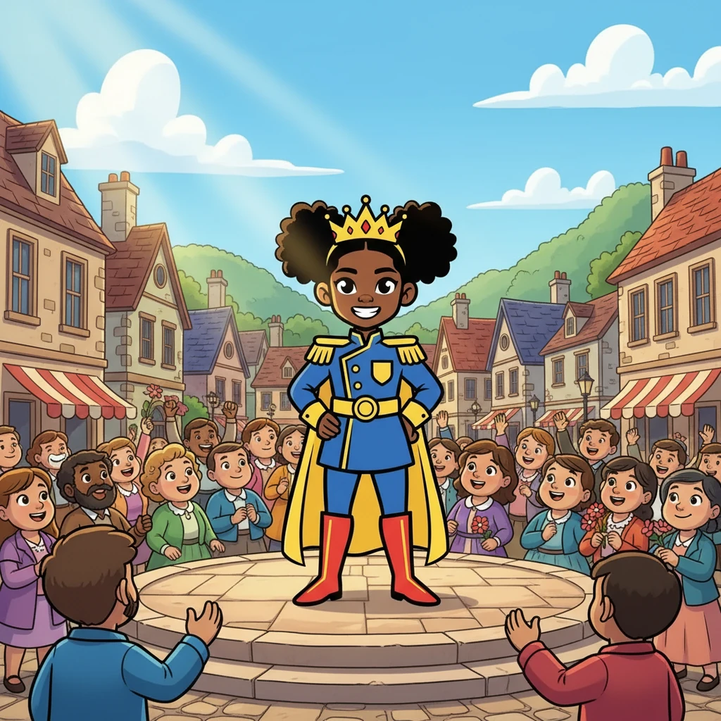 Through hard work and dedication, Adekemi rose through the ranks, earning respect and admiration. She became a symbol of strength and inspiration, her presence a beacon of hope for her people. Her leadership skills shone, helping her community.