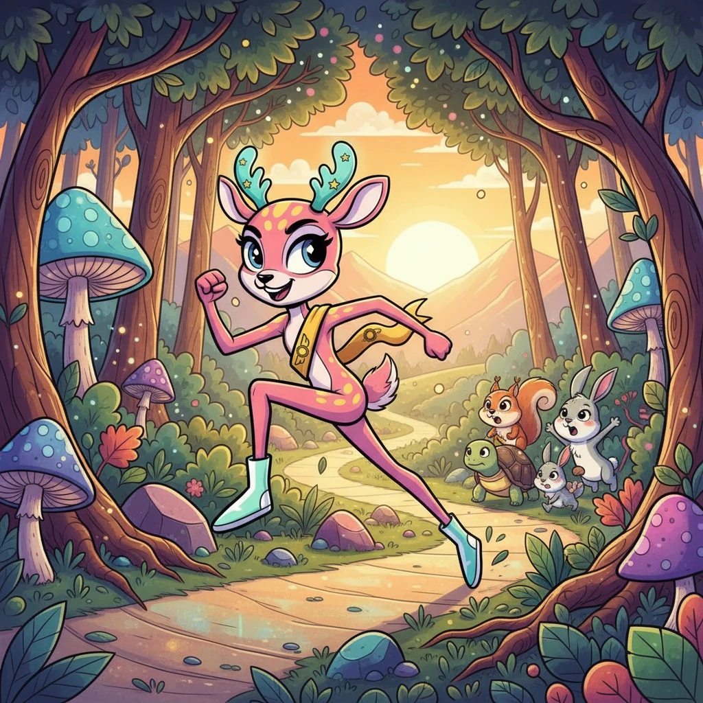 Riri si Rusa yang Sombong - animal