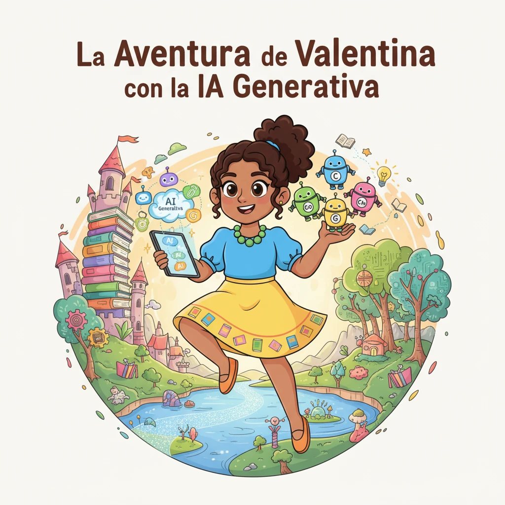 La Aventura de Valentina con la IA Generativa - 教育故事