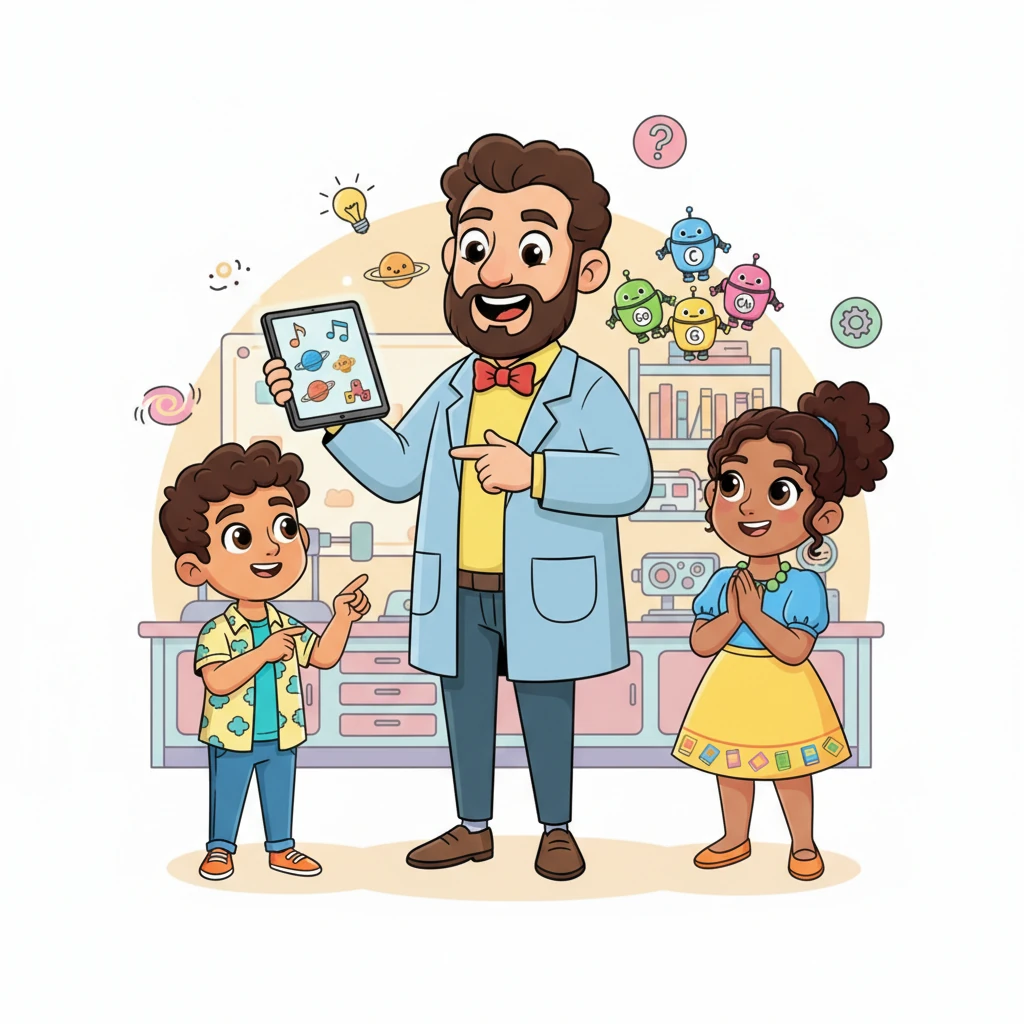 Con 'Gemini', el Profesor Sabio mostró cómo podía crear una canción divertida sobre los planetas del sistema solar, o generar ideas para un nuevo juego de mesa. Los niños estaban fascinados por la versatilidad de la IA, que podía hacer tantas cosas diferentes.