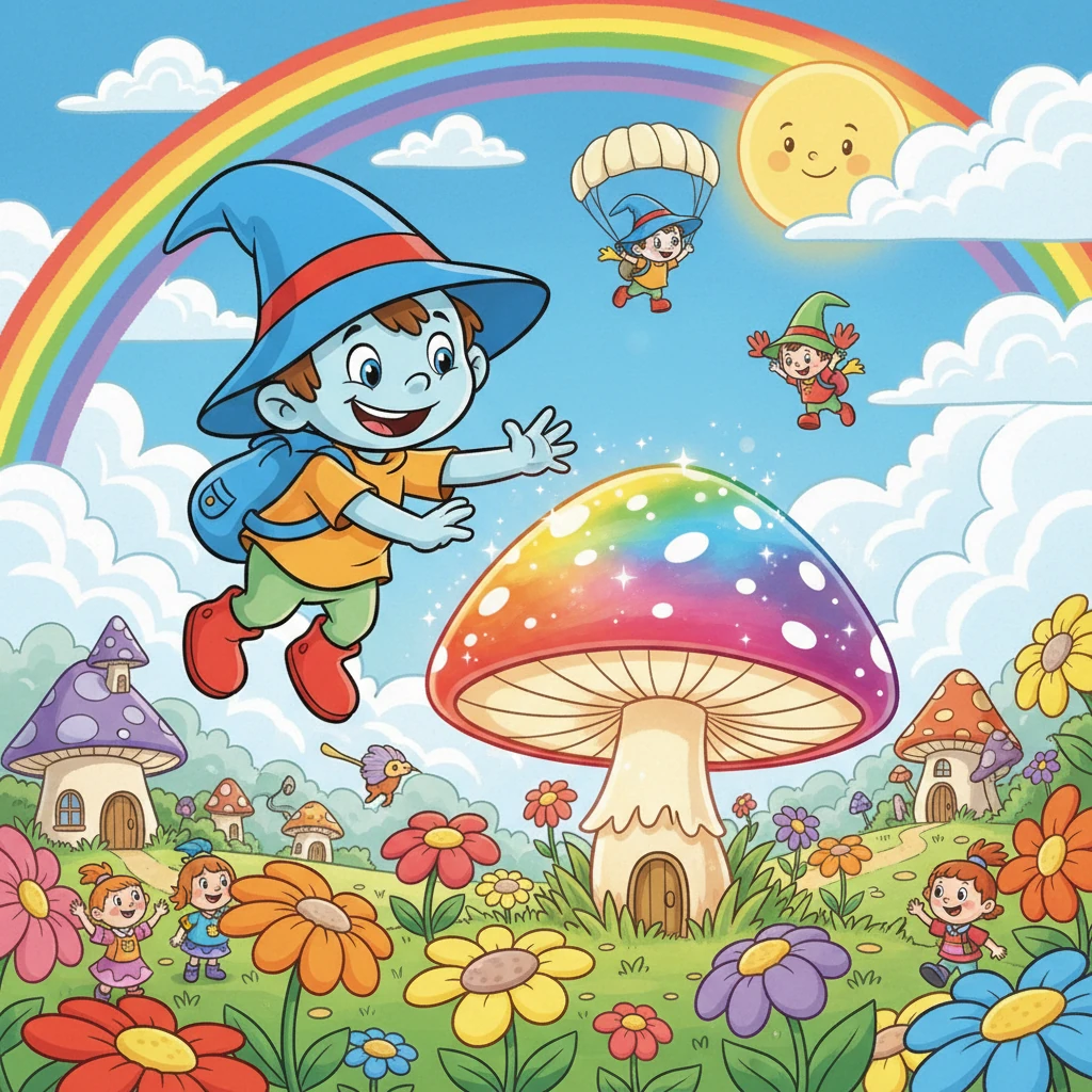 Приключения Незнайки: Радужный Гриб - adventure