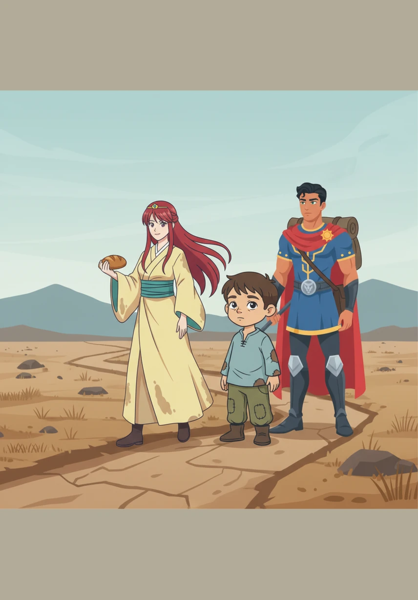 استمرت المجموعة في المشي لأيام طوال من مملكة إلى أخرى، يتقاسمون القليل من الطعام ويستمدون القوة من إصرار يونا التي لم تفقد الأمل في الوصول إلى بر الأمان.