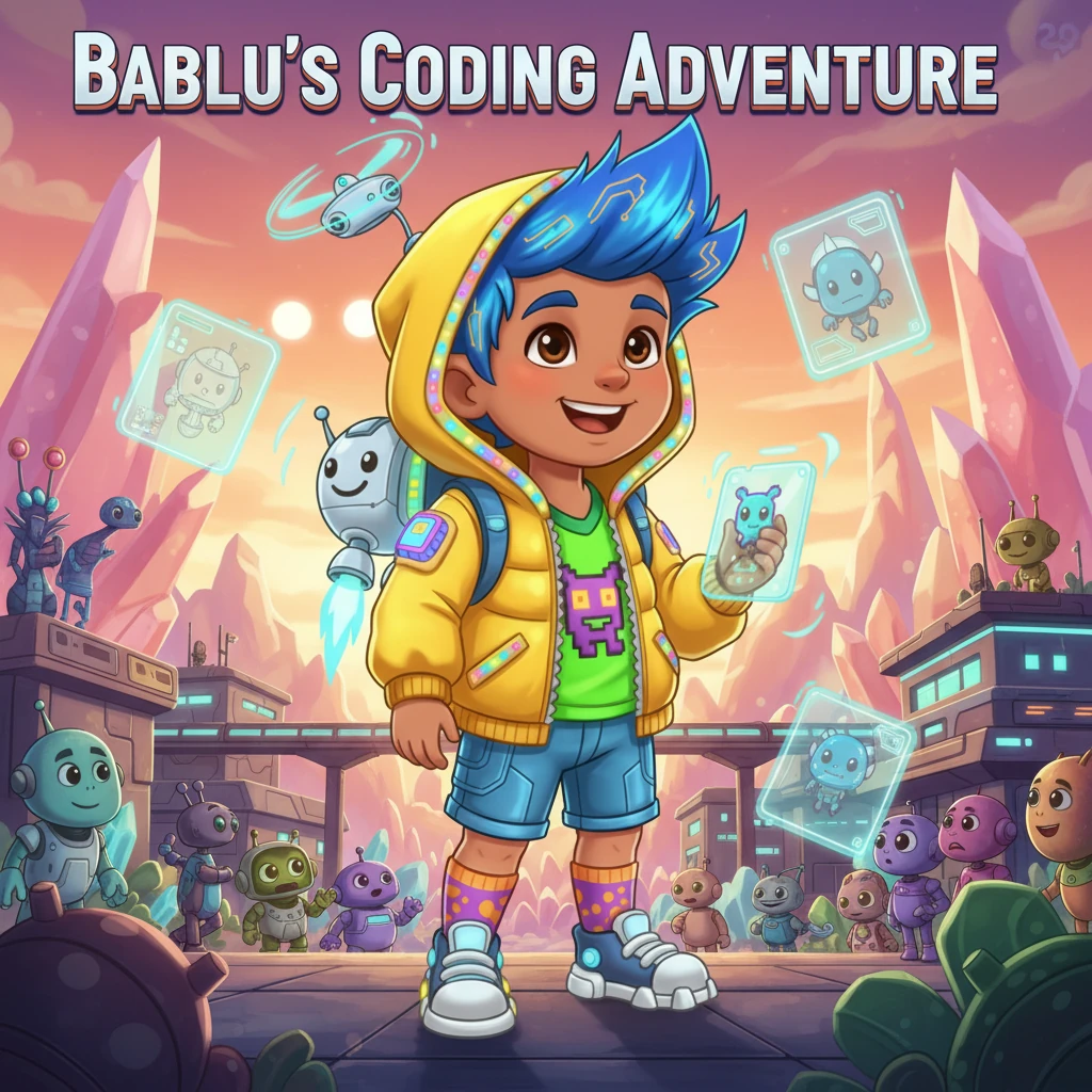 Bablu Loves B Words - Educational stories