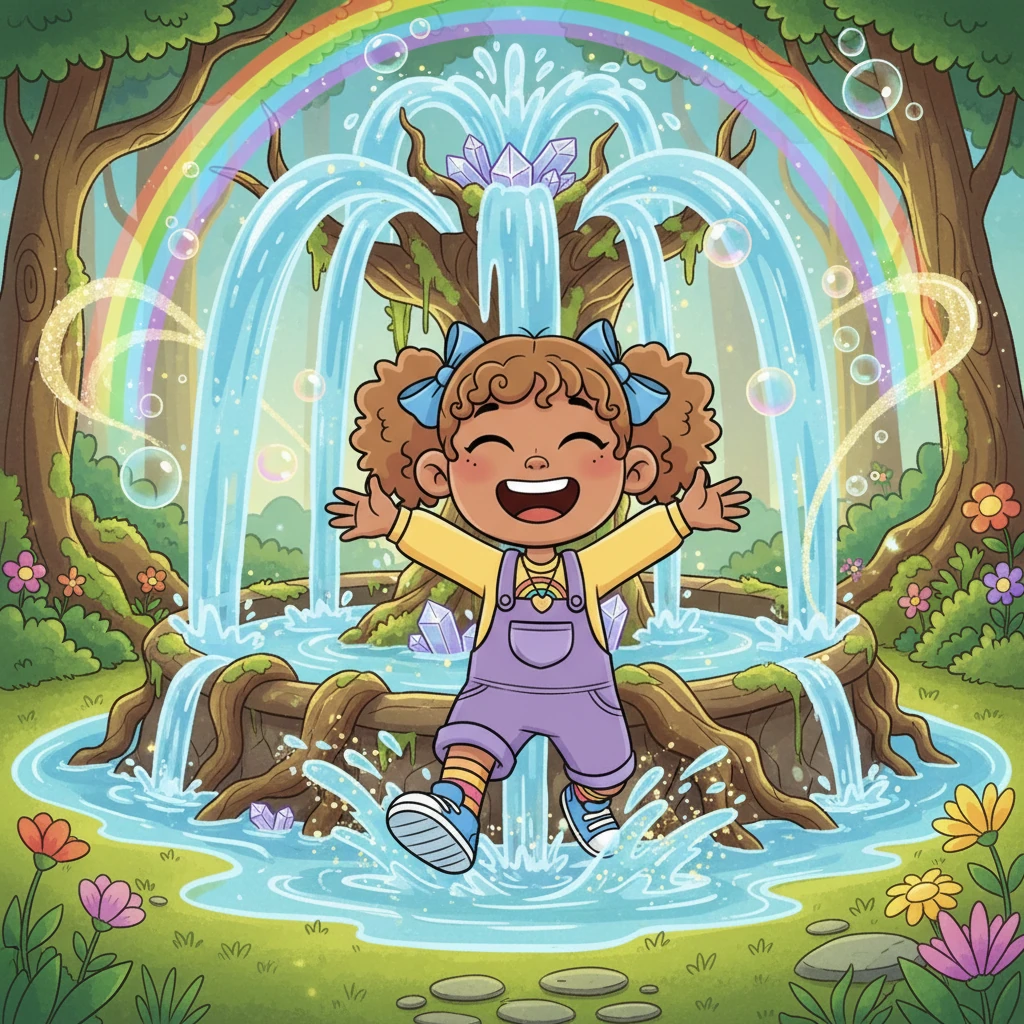 The Sparkling Secret Fountain - adventure