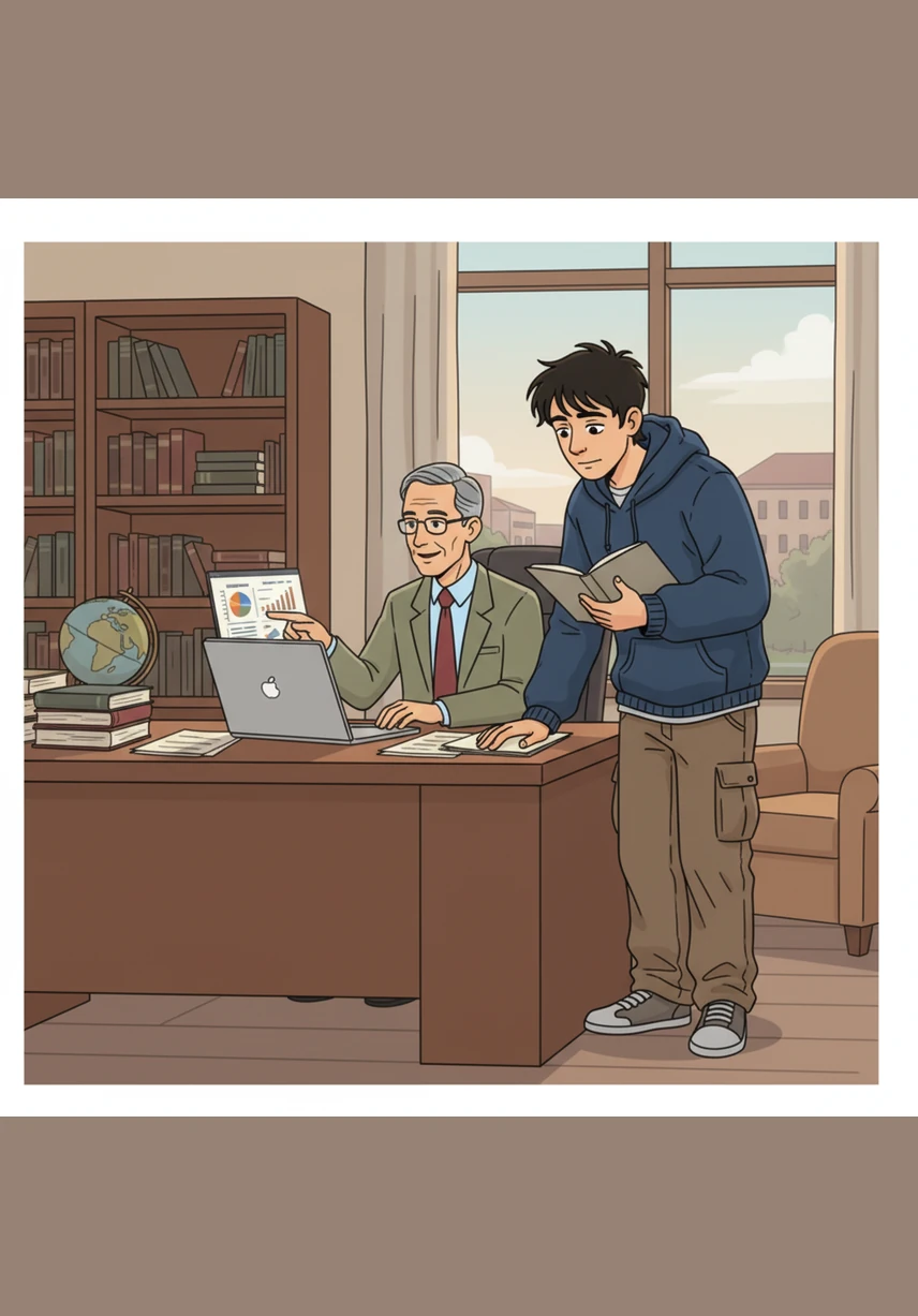 He spends the night crossing out lines and struggling with sentences, finding that the struggle itself is where his best ideas are born. Each smudge of ink on the page represents a choice he made, a piece of his own identity woven into the narrative.