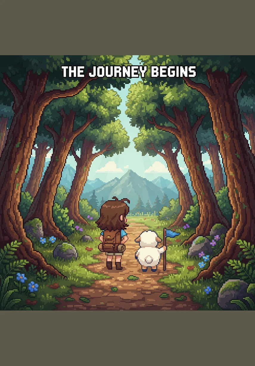 In a quiet village at the base of emerald mountains lived a young girl named Lila. She was never seen without her best friend, a playful sheep named Nepal whose wool was as soft as morning clouds.