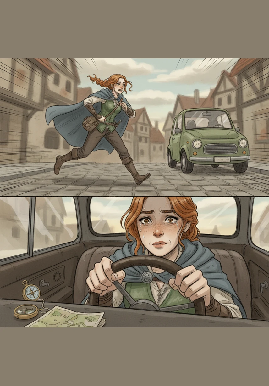 Moments later, Sarah was a blur of motion, racing across town to her car with a look of overwhelming stress on her face. She gripped the steering wheel tight, blaming herself for the rush and the pressure, all because she couldn't say the five simple words: Adam, I have to go.