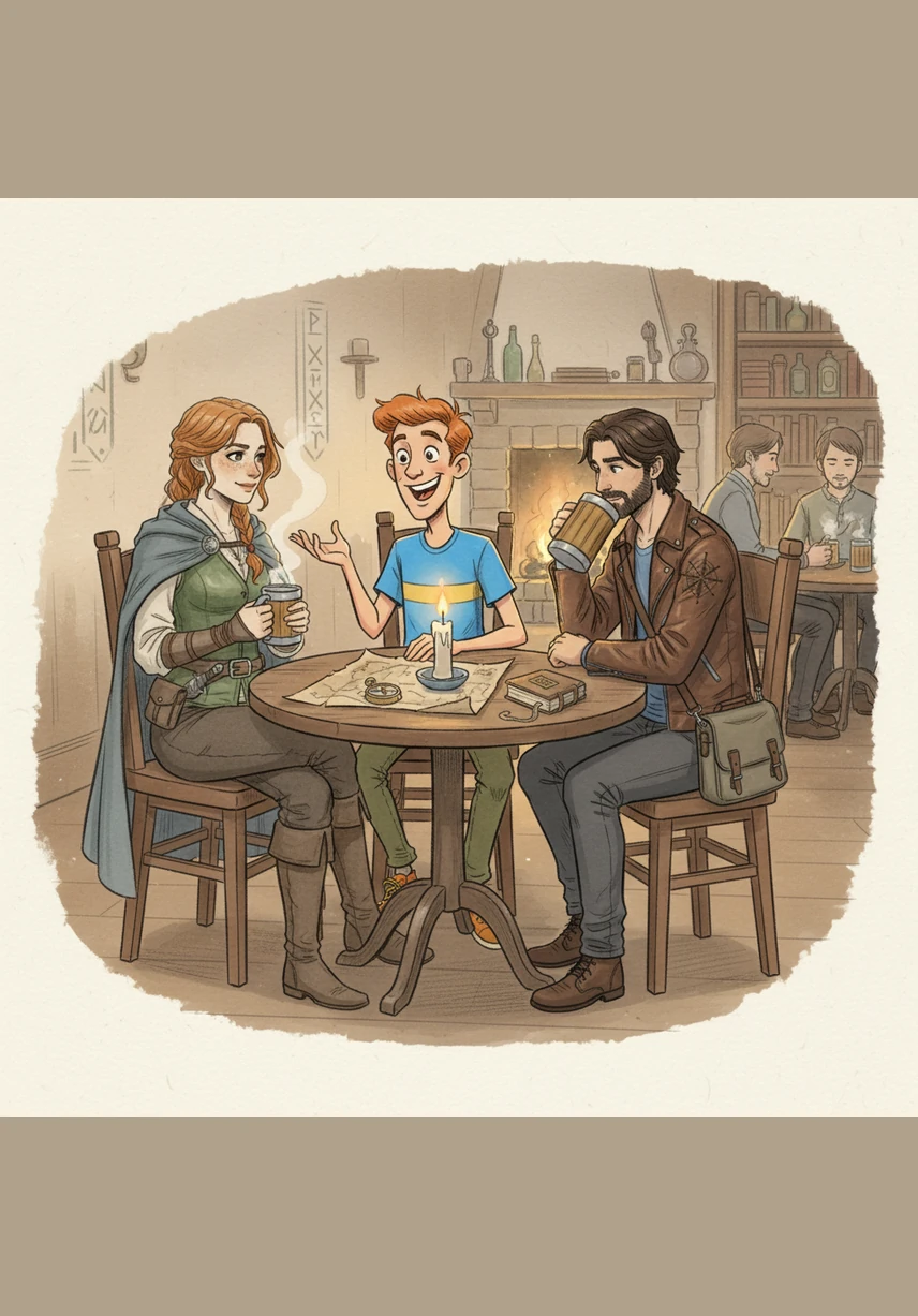 In this circle, there is no need for exhausting social translations or hidden meanings. When Sophie goes mute to recharge or Andy says exactly what is on his blunt mind, Sarah feels a deep sense of relief; here, honesty is the default and nobody has to pretend to be someone they aren't.