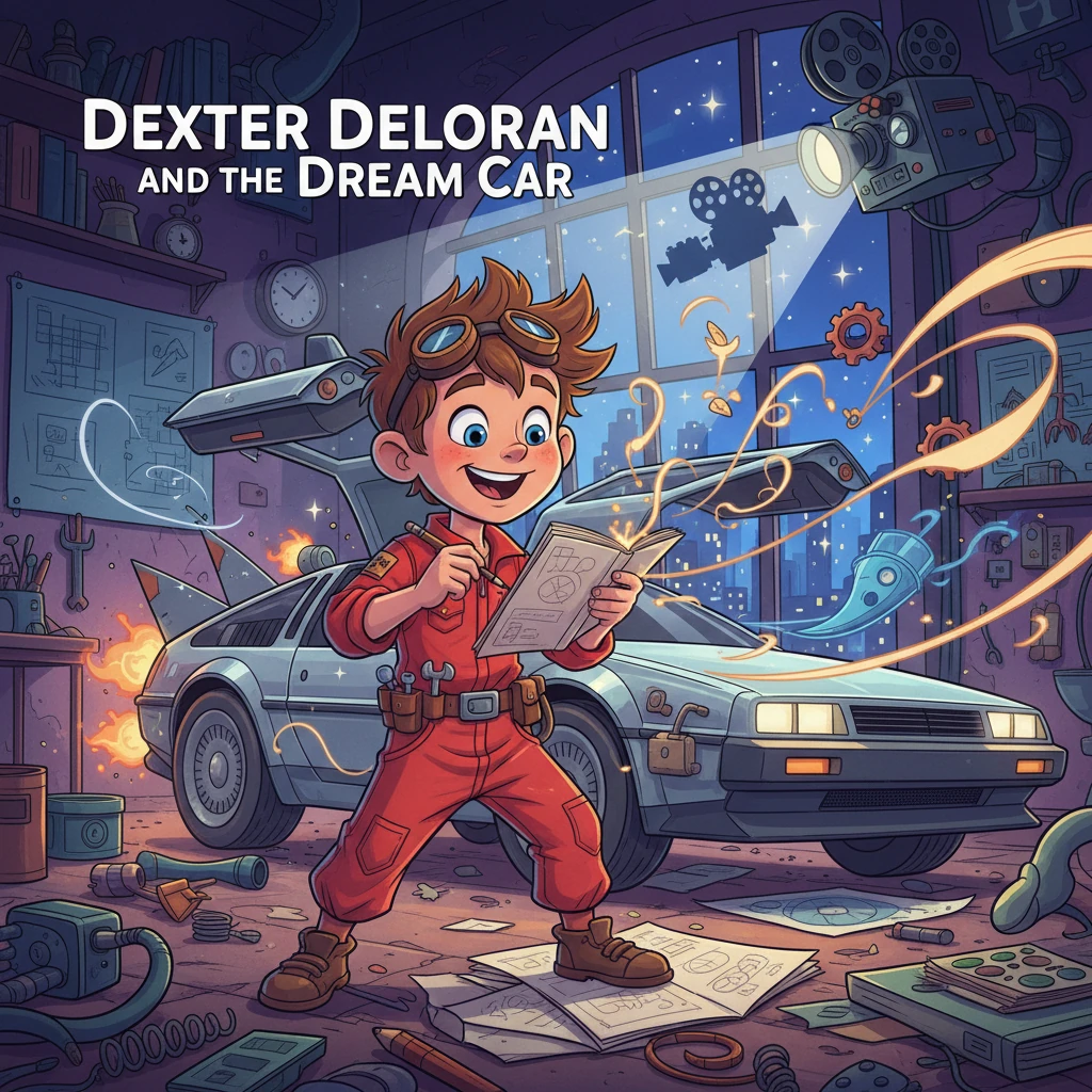 Dexter DeLorean and the Dream Car by Paolo Bertolero