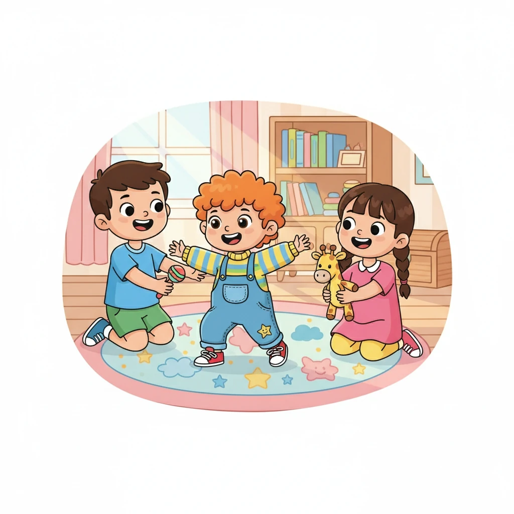 אור, התינוק, לומד ללכת, צועד לעבר אחיו ואחותו. לחן ושי מעודדים אותו, מחייכים ומחבקים אותו. הקשר ביניהם מתחזק כל יום.