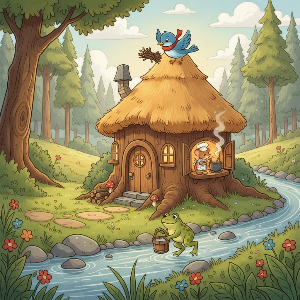 The Mouse, the Bird and the Frog - Animal stories