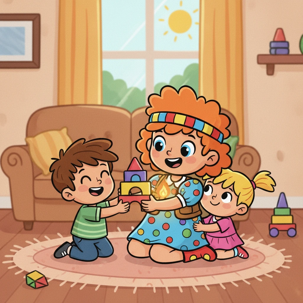 Rosa começou a notar que, mesmo nos dias difíceis, uma chama brilhava em seu interior. Ela percebeu que a alegria estava nas pequenas coisas: no sorriso dos filhos, no carinho do marido.