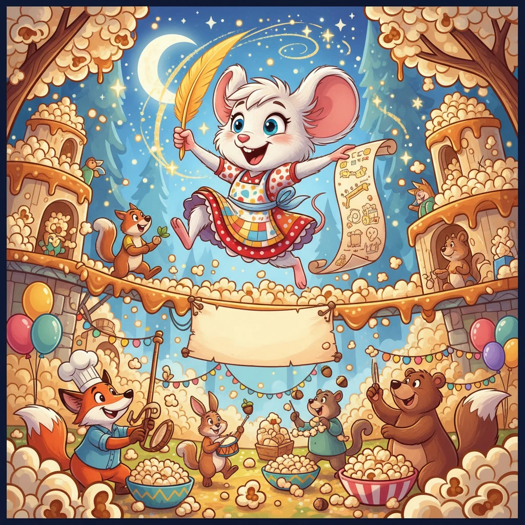 A Grande Festa da Amizade de Pipoca - Animal stories