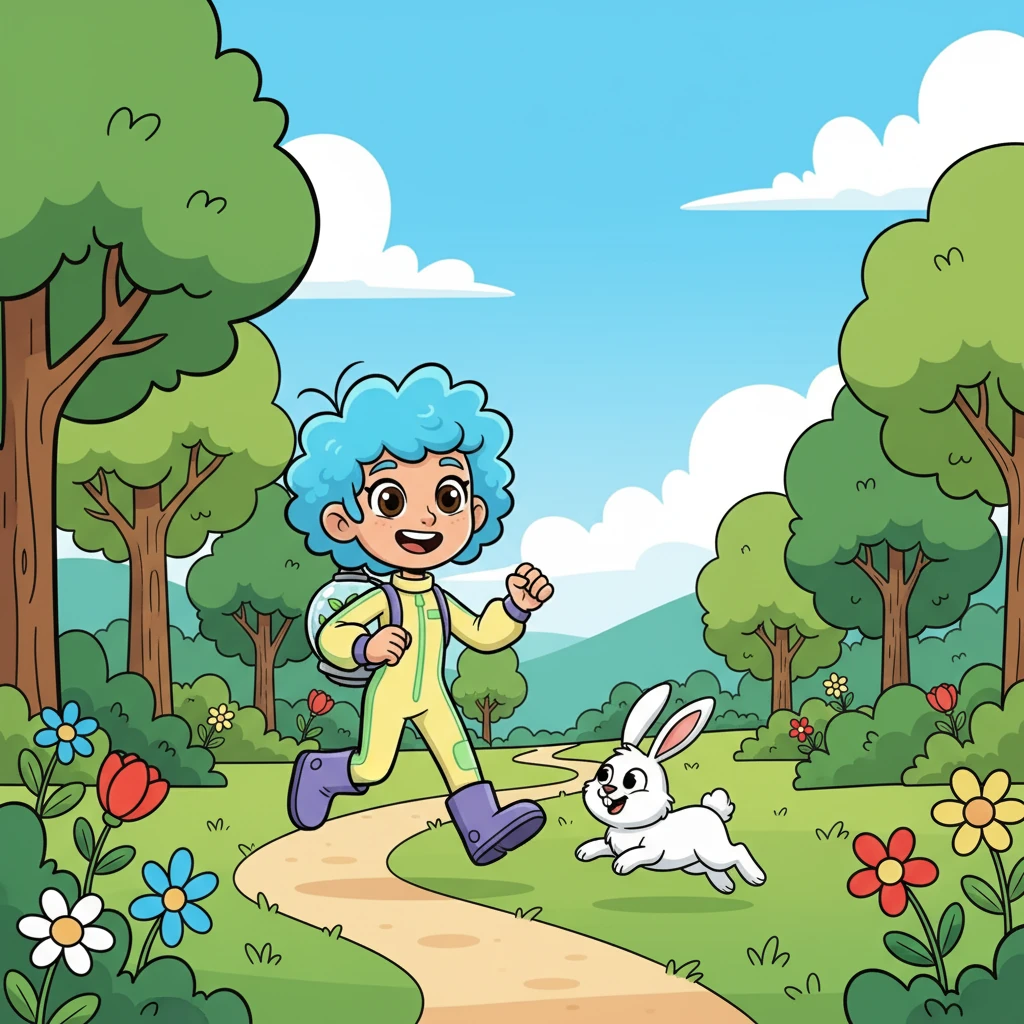 Болашақ өзгерді! Аяла оралғанда, әлем жаңарып, ормандар қайта өскен. Қоян оның жанында секіріп жүр. Бүгінгі қамқорлық – ертеңгі өмір.