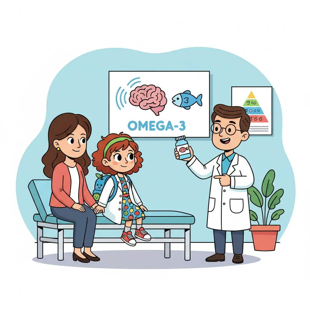 Além da alimentação, o livro falava sobre suplementos. Sofia aprendeu sobre o ômega-3, que ajuda na memória e no aprendizado. Ela e sua mãe conversaram com um médico sobre a melhor forma de incluir suplementos em sua dieta.