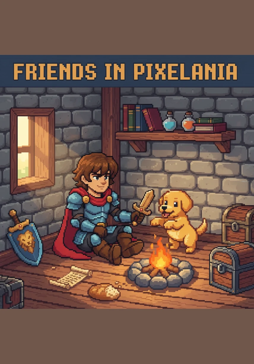 The house is a bit of a mess with chewed slippers and spilled water, but Leo stays calm and focused. He kneels on the soft rug, repeating the name Barnaby and giving a tiny treat every time the puppy looks into his eyes. They are learning the very first rule of friendship: listening to one another.