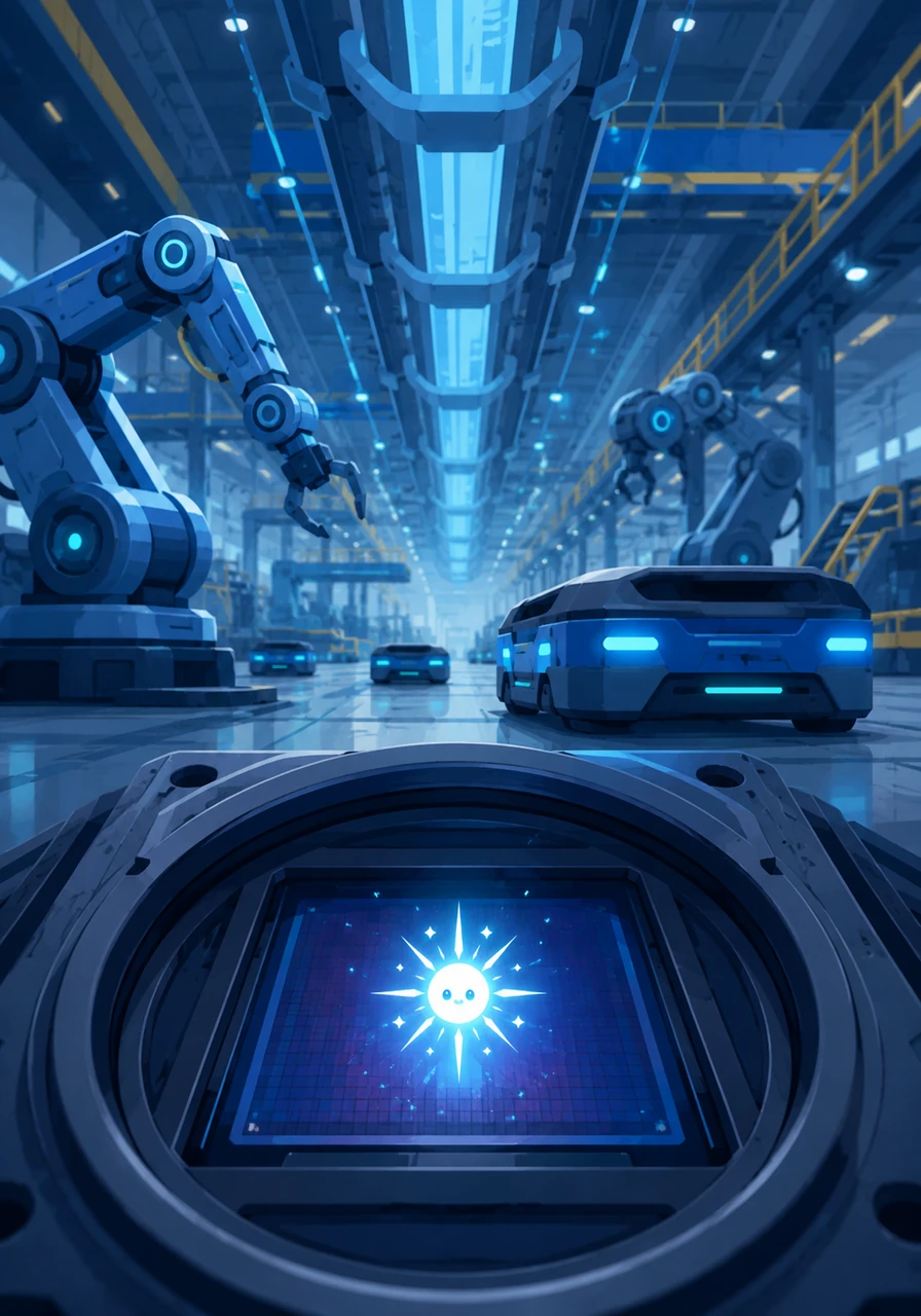Deep inside the humming Industrial IoT factory, a tiny, glowing spark of light named Byte came to life inside a camera sensor. Surrounded by giant automated guided vehicles and spinning actuators, Byte looked up at the vast digital pipeline and knew it was time for his grand journey to begin.