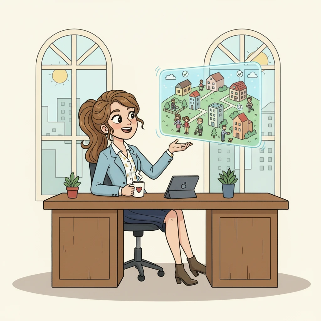 Grâce à l'application, Élodie retrouva le sourire. Son bureau était rangé, son téléphone ne sonnait plus frénétiquement, et elle avait du temps pour elle. Elle sirotait tranquillement son café, observant ses propriétés fonctionner en harmonie, entourée de locataires et de prestataires satisfaits.