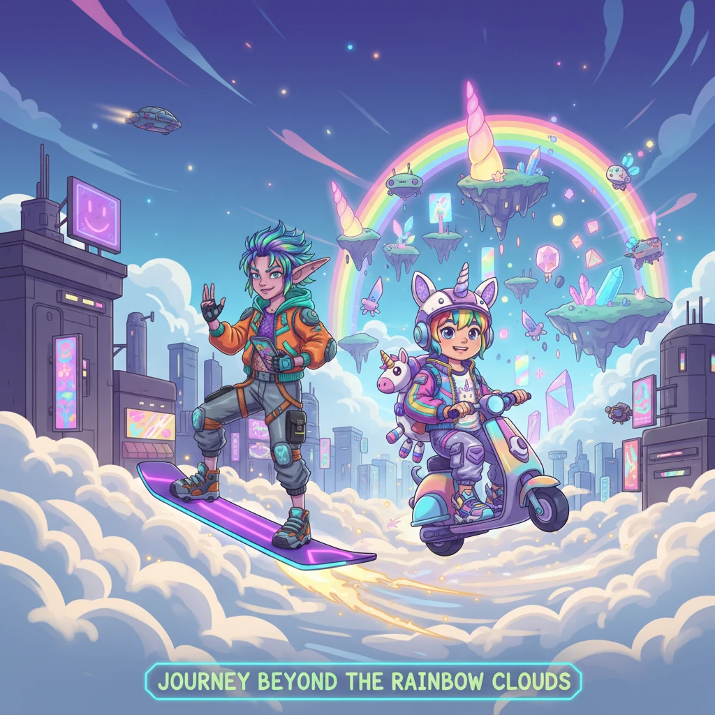 Eflin ve Unicorn’un Renkli Dünyası - Fairy tales