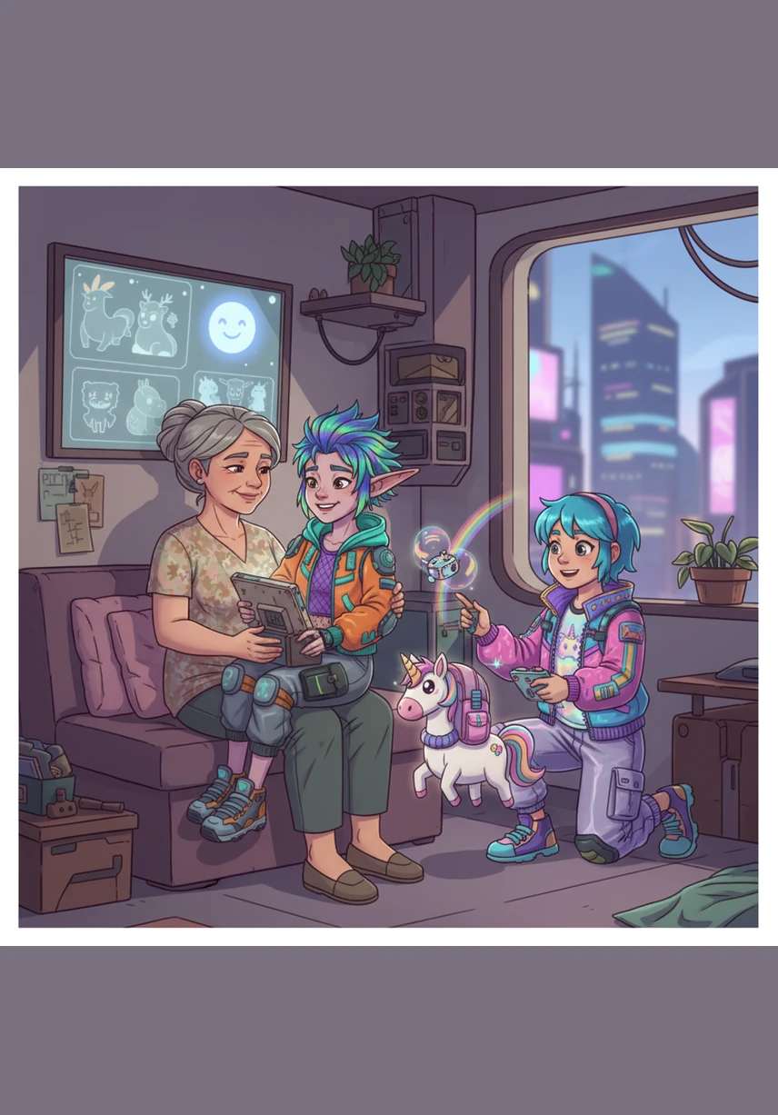 Nuray teyzesi ona sabırla masallar anlatırken, yaşça ona daha yakın olan İlayda teyzesi en yakın oyun arkadaşı olurdu. Eflin, teyzelerinin şefkatli kollarında kendini her zaman melek gibi bir kız olarak hissederdi.