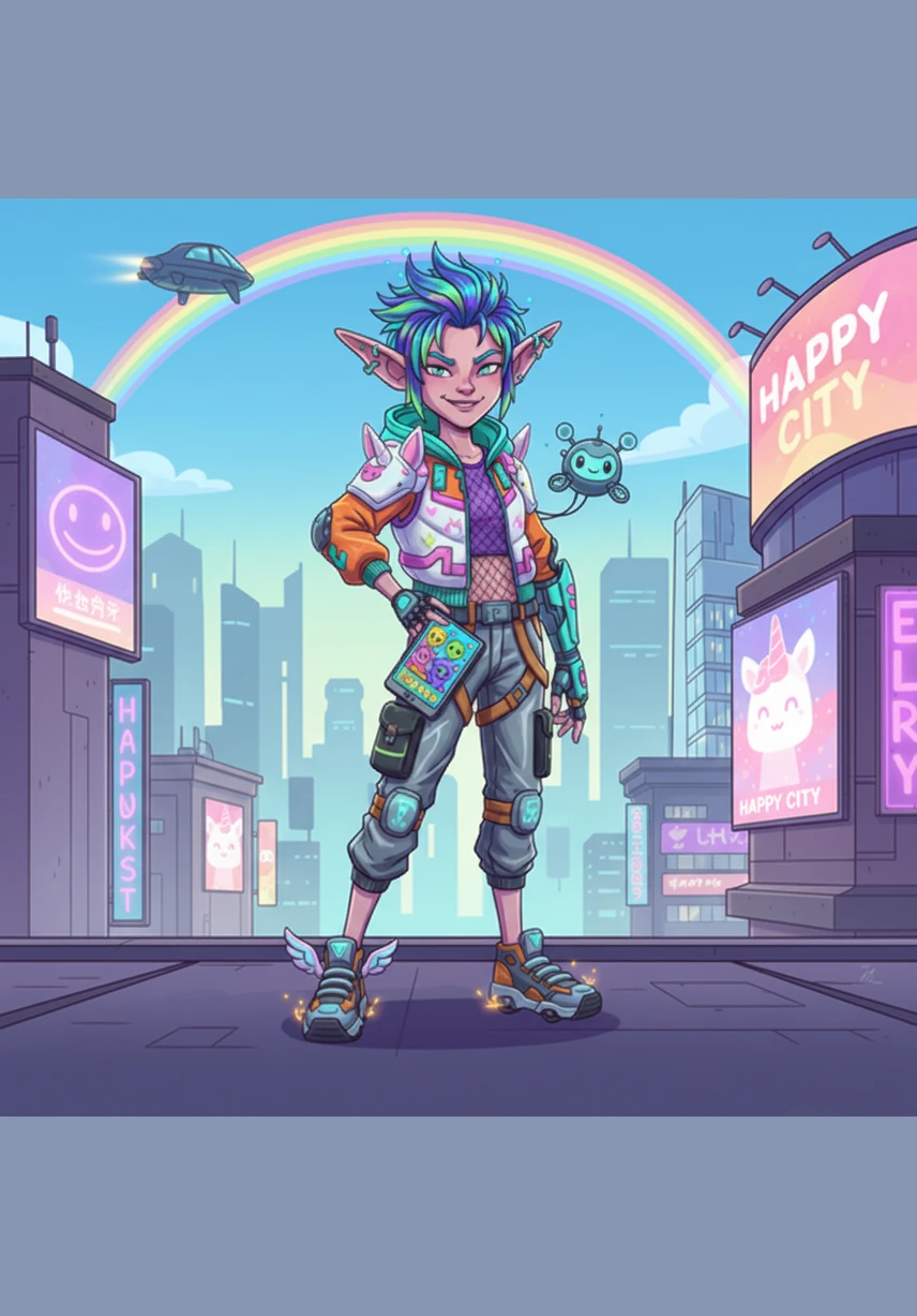 Gözlerini açtığında yeniden evindeydi ve teyzeleri onu özlemle bekliyordu; Eflin hepsine sıkıca sarılarak onları ne kadar çok sevdiğini söyledi. O günden sonra Eflin, hem paylaşmayı bilen hem de çevresine neşe saçan daha mutlu bir kız oldu.