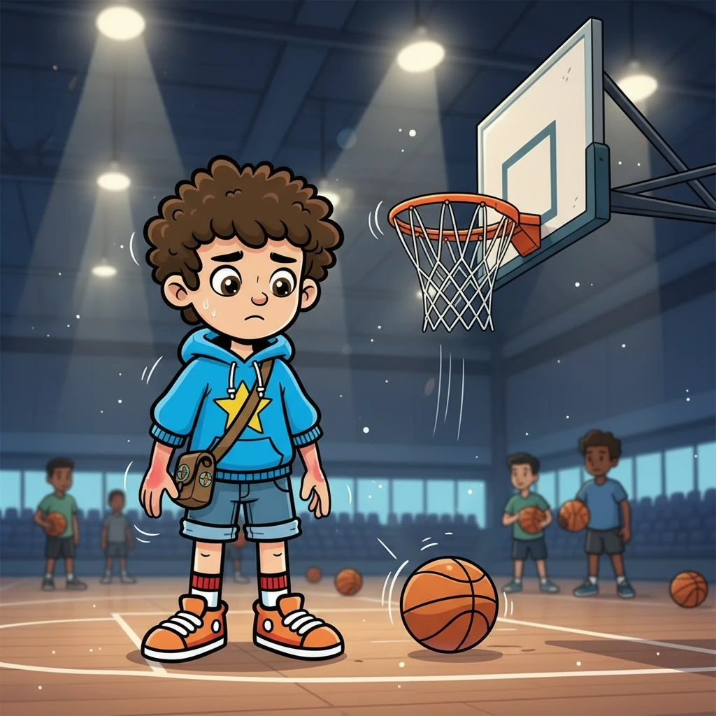 The echoing thumps of basketballs filled the cavernous gym. Adam, his hands slick with sweat, took the shot. The ball arced, a perfect trajectory against the bright lights, but then it clanged off the rim, rolling away in a cruel echo of failure.