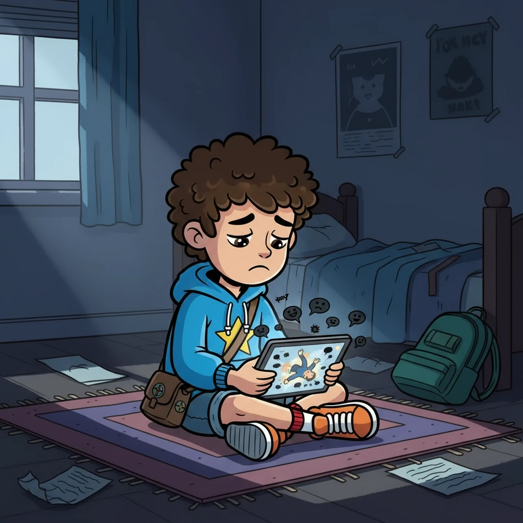 The digital world amplified the humiliation. A video, captioned with cruel words, spread like wildfire. Adam stared at the comments, each one a digital jab, each a reminder of his perceived failure, echoing the laughter of the gym.