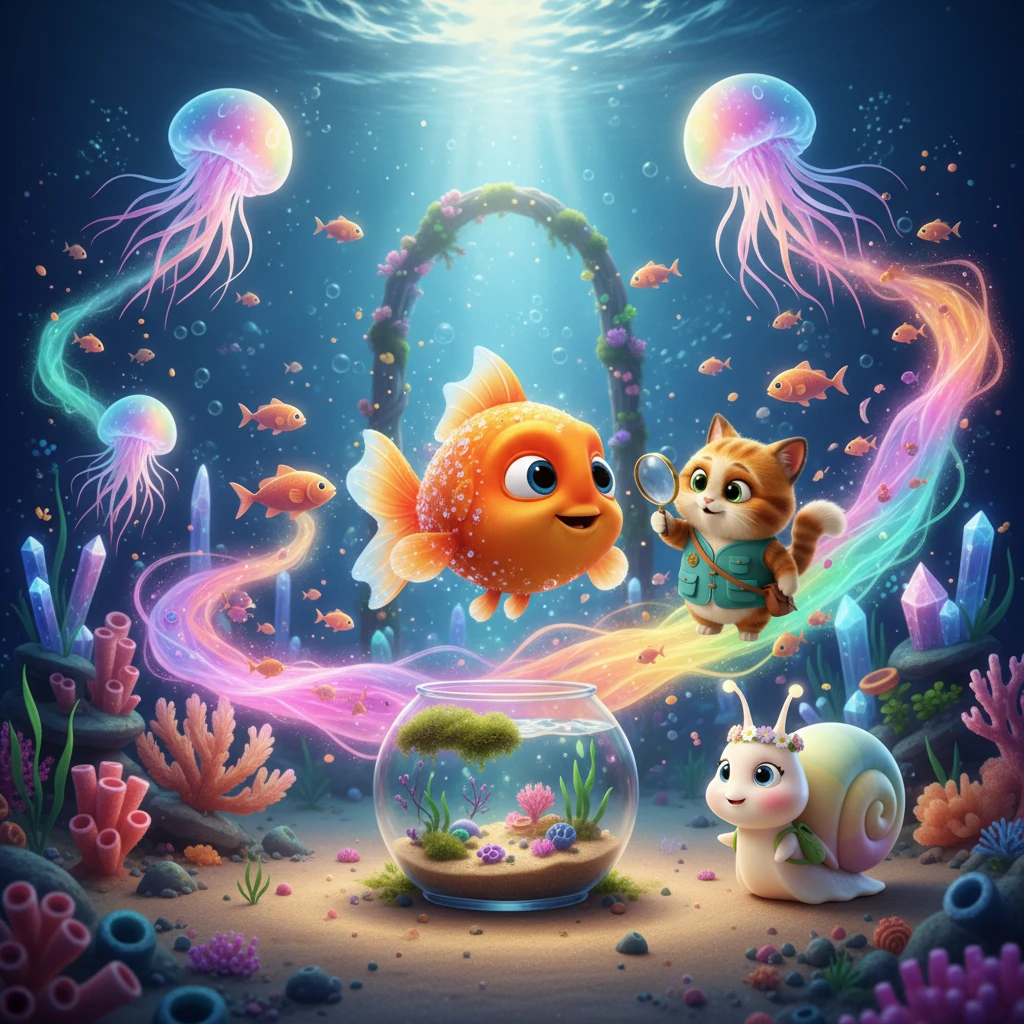 Finny’s Big Underwater Adventure - 动物故事