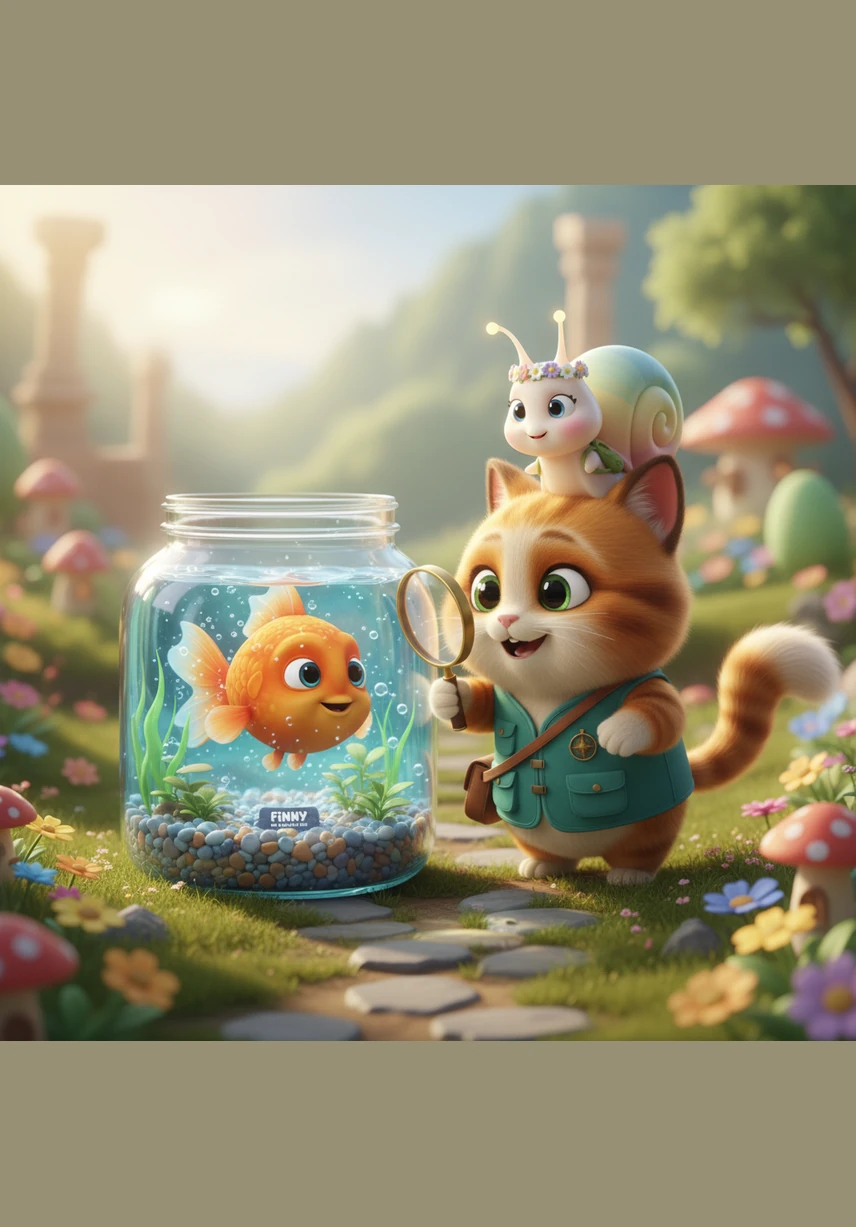 Finny realized that he didn't need to reach the giant ocean to be a brave explorer. His new home was full of magic, wonderful friends, and endless wonders to discover every single day.