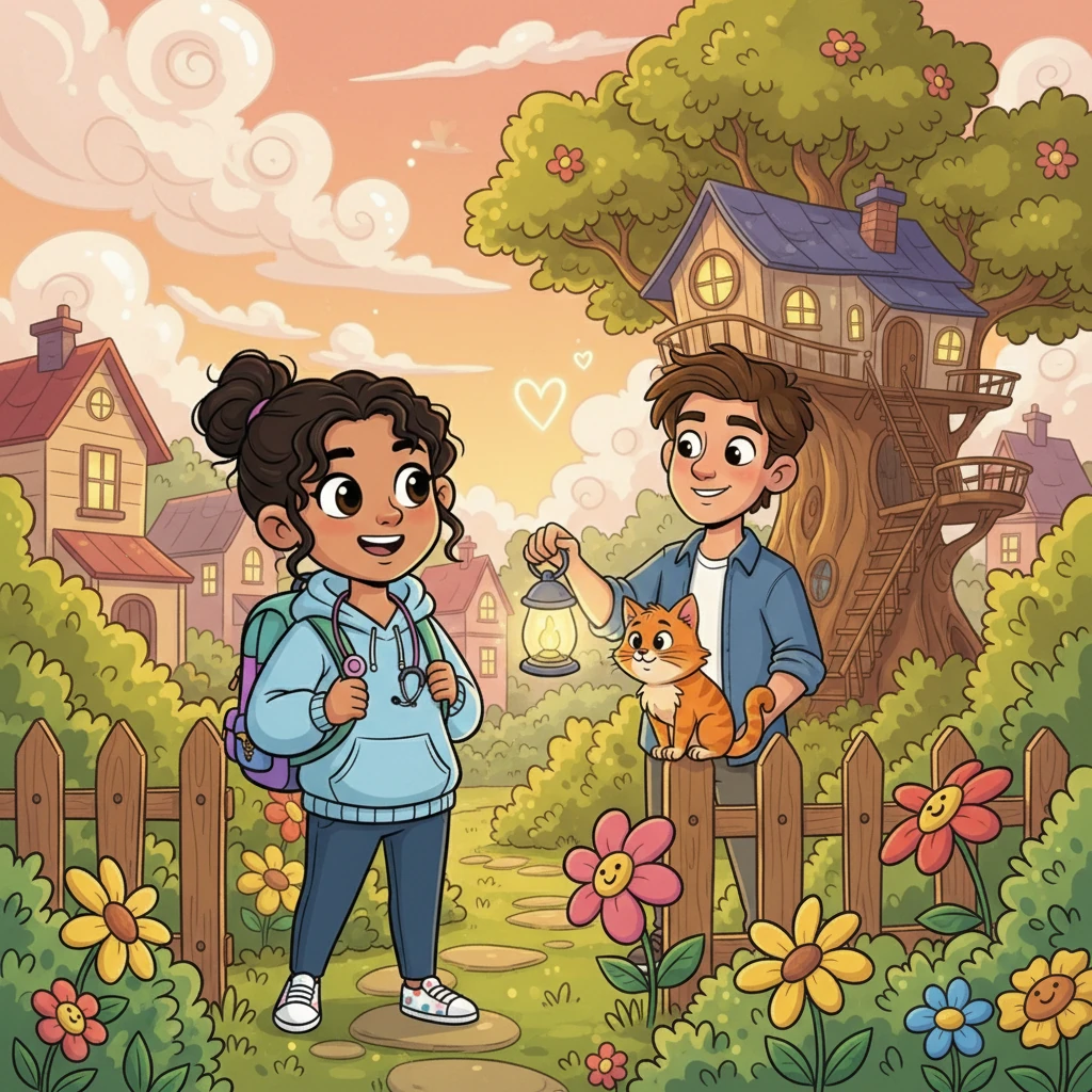 Malu and the Mysterious Neighbor - 家庭故事