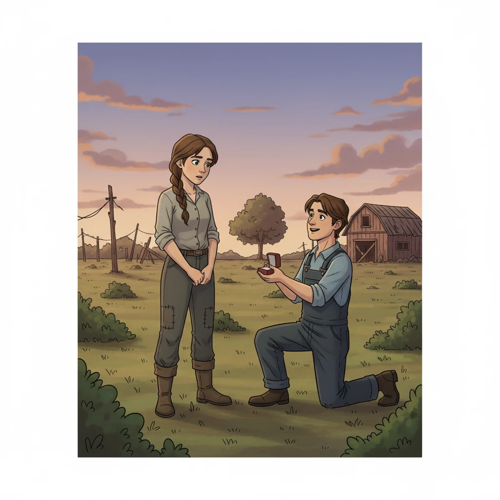 Bob, with a smile, suggested they try being pen pals with his younger brother. They attempted writing letters, but the correspondence didn’t flourish. Yet, their bond grew stronger. One evening, Bob surprised Bay with a proposal of marriage, something that seemed very foreign to her. She was intrigued by it all.
