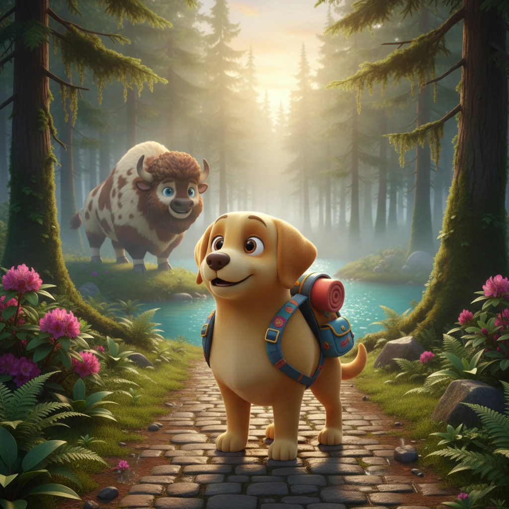 Bella’s Misty Mountain Adventure