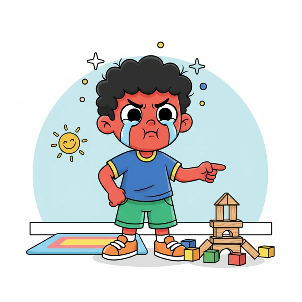 جب علی نے ایک بار پھر ہار دی، تو اس کا گول چہرہ فوراً غصے سے لال ہو گیا اور اس کی آنکھوں میں آنسو بھر آئے۔ اس کی چھوٹی بھنویں تناؤ سے سکڑ گئیں اور اس نے ناراضی سے منہ بنا لیا۔