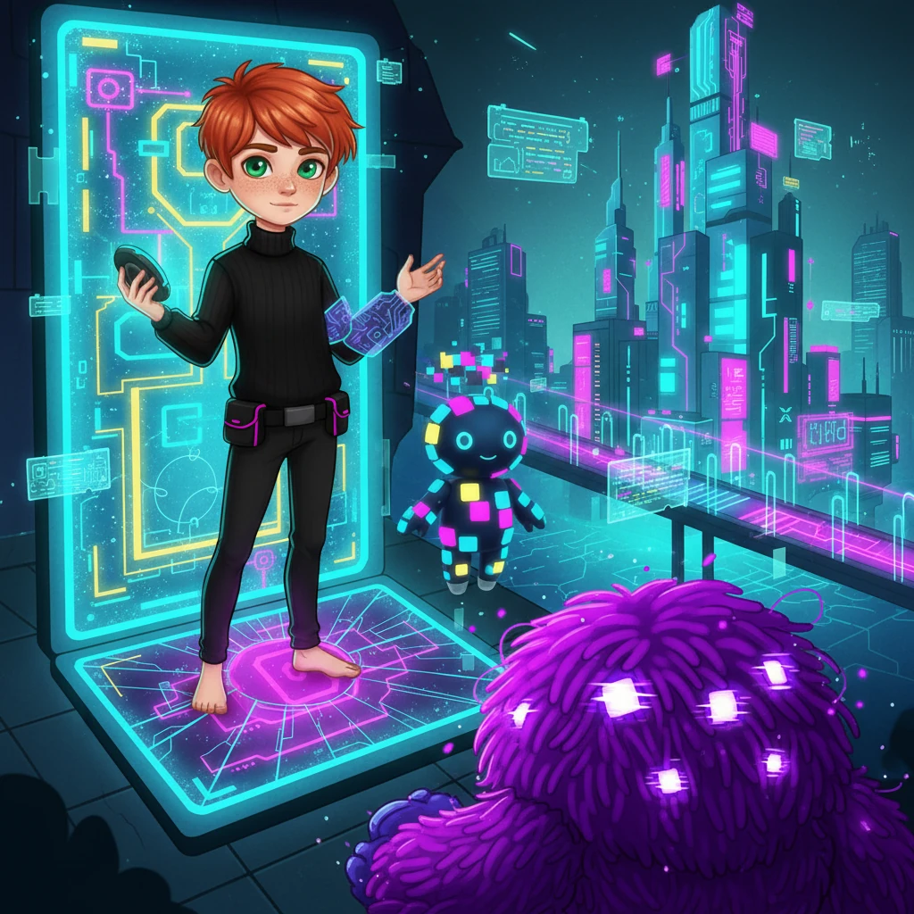 Sasha and the Kingdom of Code - fairy-tale