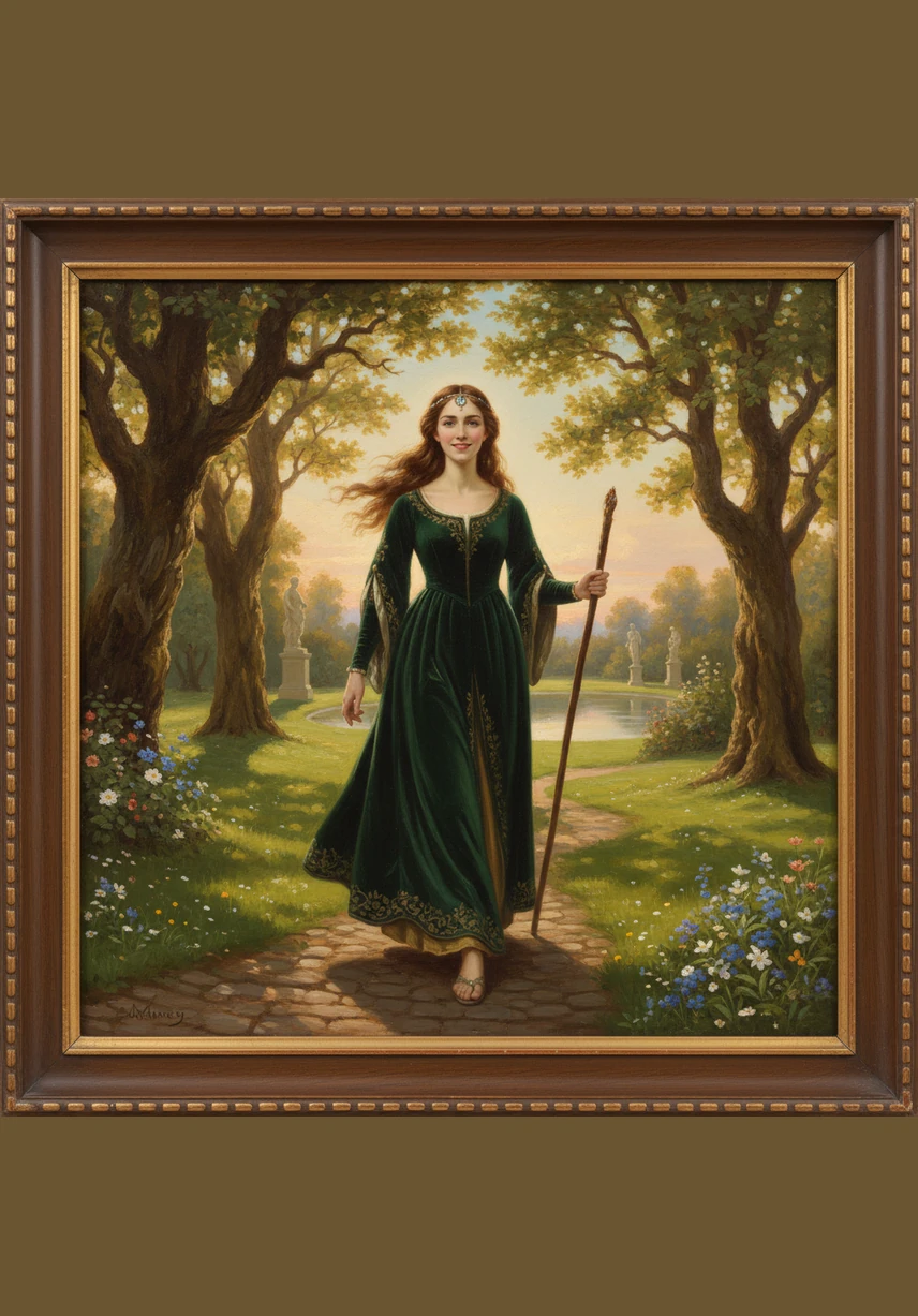 Elara walks through a sun-drenched park, her face glowing with a newfound confidence and serenity. She understands that some endings are just beautiful beginnings, and she chooses to walk forward into her own bright future.