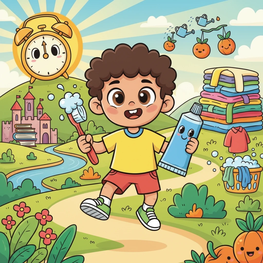 Tommy's Terrific Habits - educational