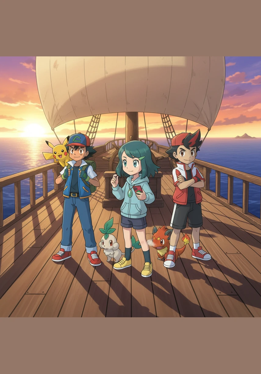 With the Kanto league conquered and the Master Eight tournament in full swing, the Brave Olivine takes to the skies once more. The journey never truly ends for these heroes, as they fly toward a future filled with endless possibilities and the unbreakable bonds of Pokémon and friends.