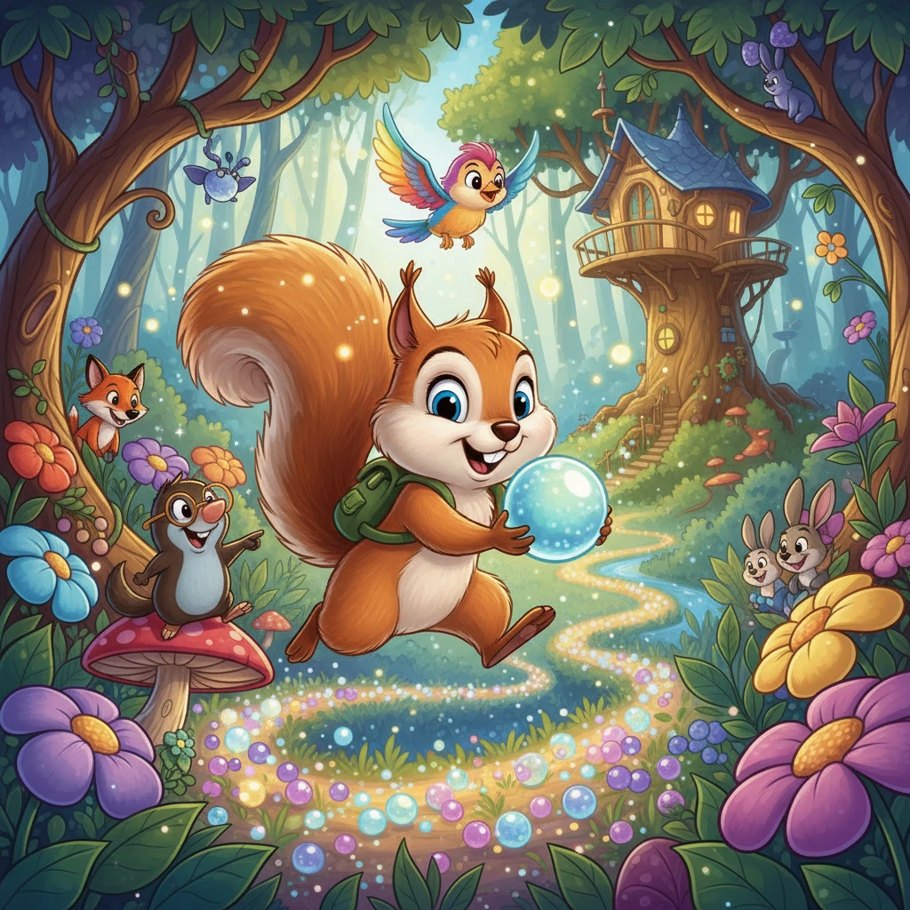 Pip's Glimmering Berry Adventure - animal