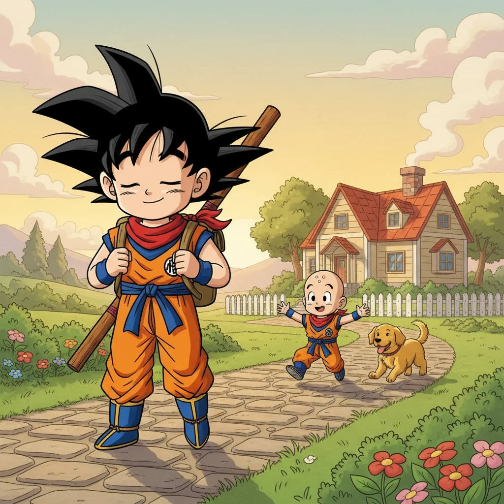Después de la victoria, Goku regresa a casa, cansado pero feliz. Sabe que la clave está en el entrenamiento y la amistad. Siempre dispuesto a proteger la Tierra, espera con ansias su próximo desafío.