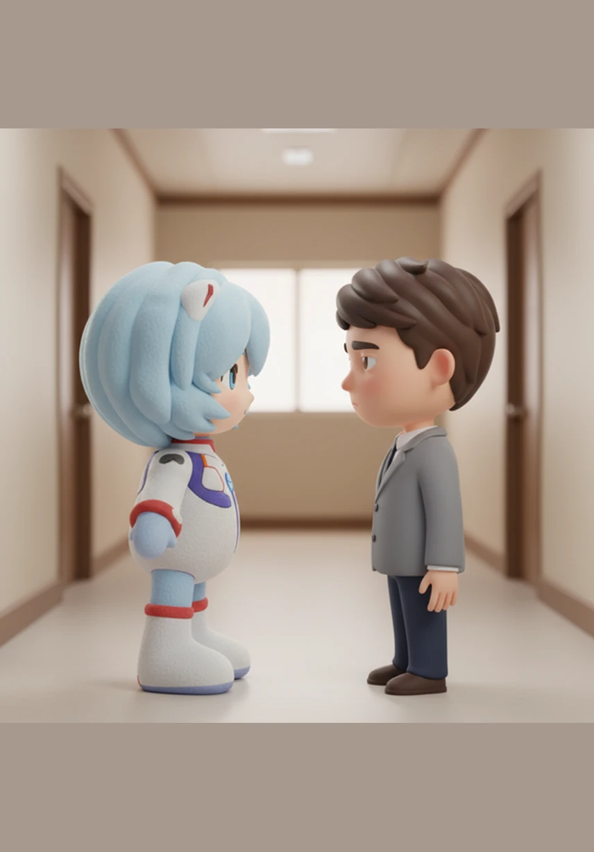 For a brief moment in the hallway, she locks eyes with a boy who carries a heavy burden just like her own. No words are exchanged between them, but in that shared silence, the walls around her heart feel a little less cold and the world a little less lonely.