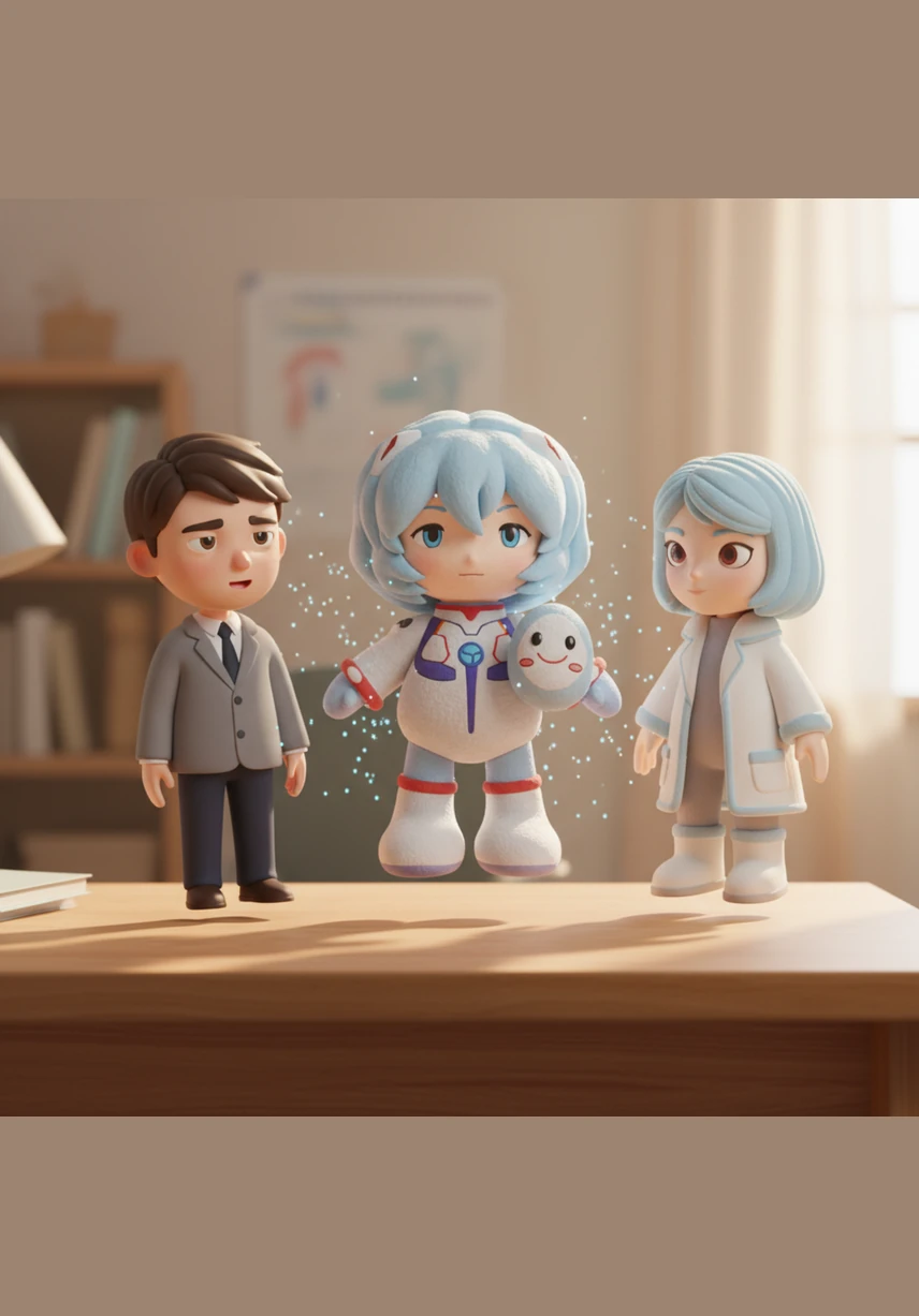 A soft, almost invisible smile touches her lips as she realizes she is more than just a vessel for the wishes of others. She is a person with her own light, ready to define her own path through the infinite stars and the world she has come to love.