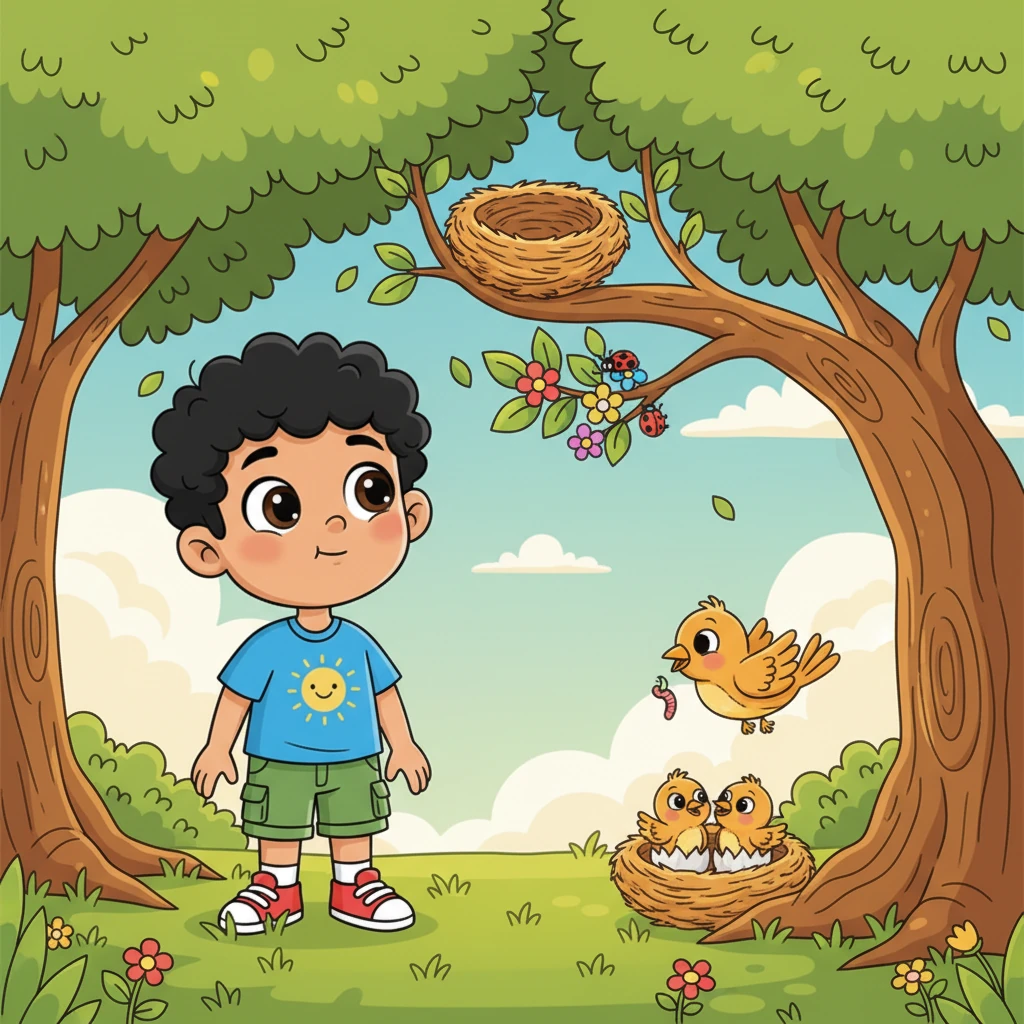 He recalled her lesson about how every bird is responsible for its own family, and how, even if the nest becomes empty, life always finds a way to continue and flourish.