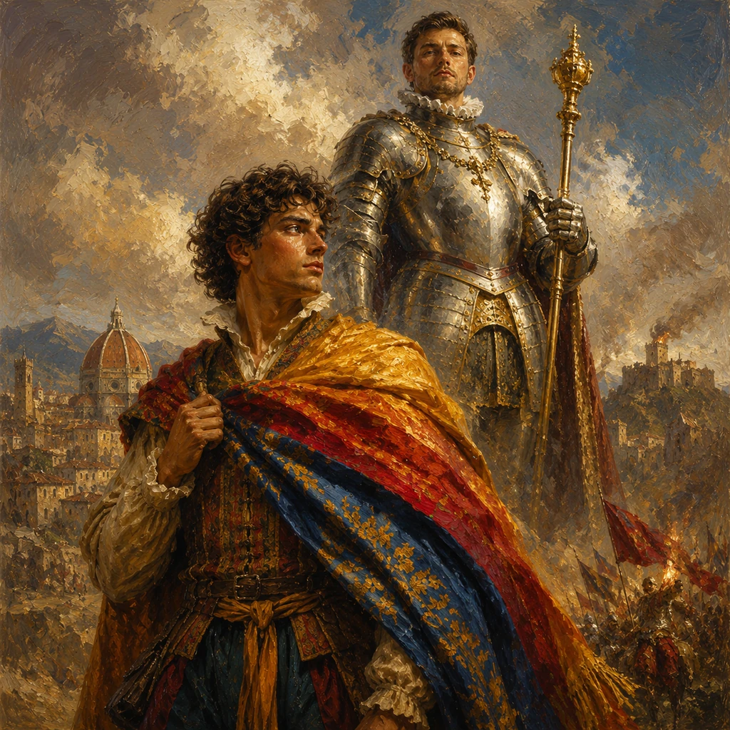 The Golden Scepter: Matteo's Journey Through the Italian Wars