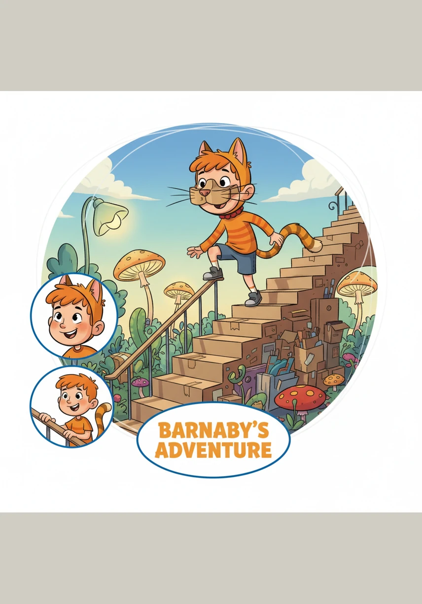 With a heavy heart but a spirit full of wonder, Barnaby pointed his cardboard nose back toward the tiny blue dot in the distance. The descent was a blur of orange sparks and warm winds as his magical box plummeted safely back toward his quiet, sleeping neighborhood.