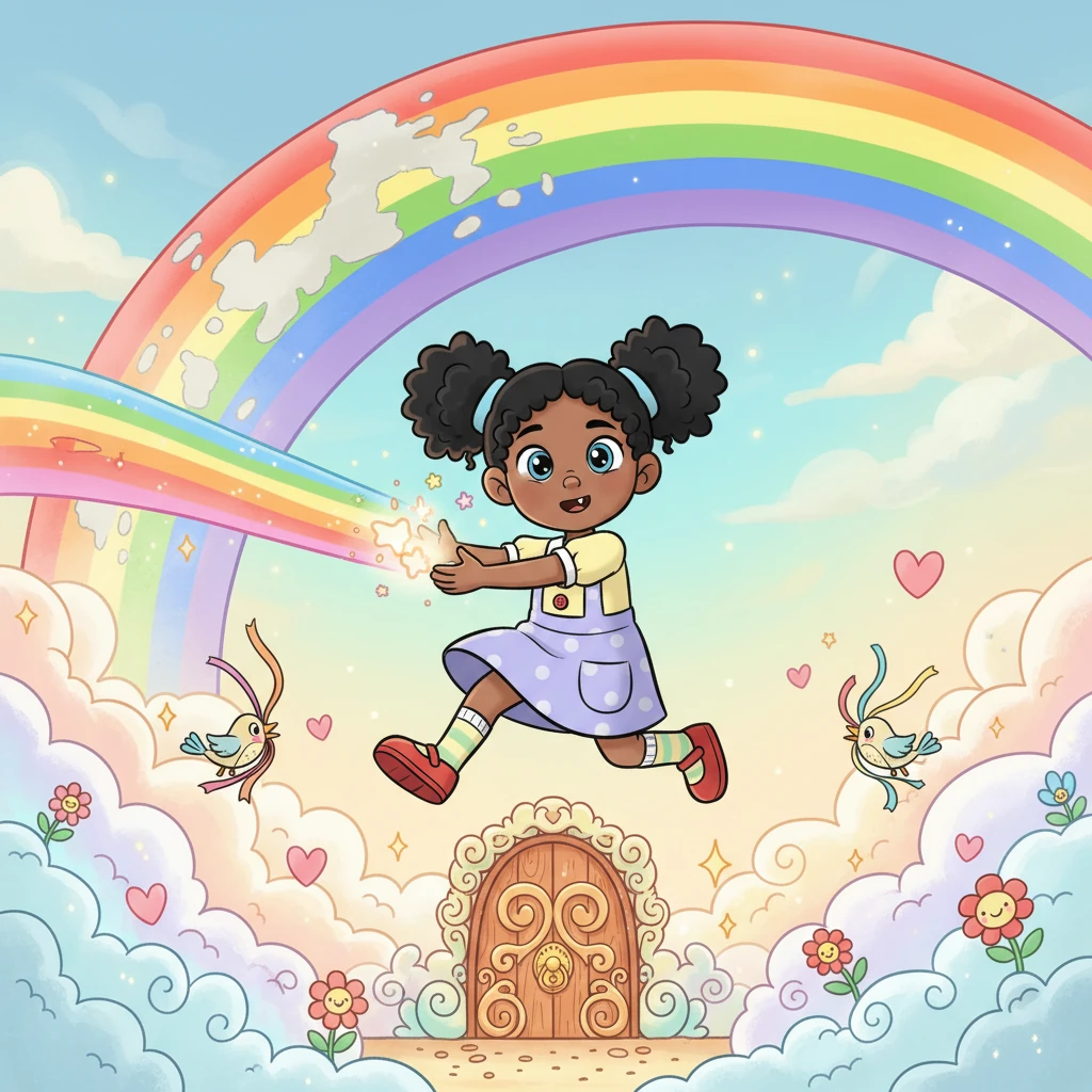 Alice and the Magical Rainbow - 童话故事
