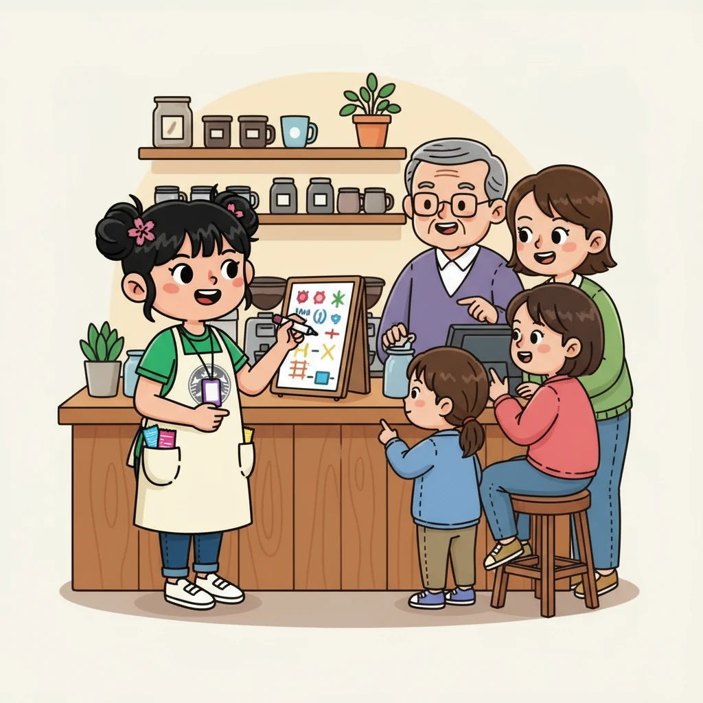 Mei began to experiment with new ways to manage the orders. She started chatting with customers about their preferences, personalizing each interaction. She even created a small whiteboard to clarify complex orders, reducing confusion.