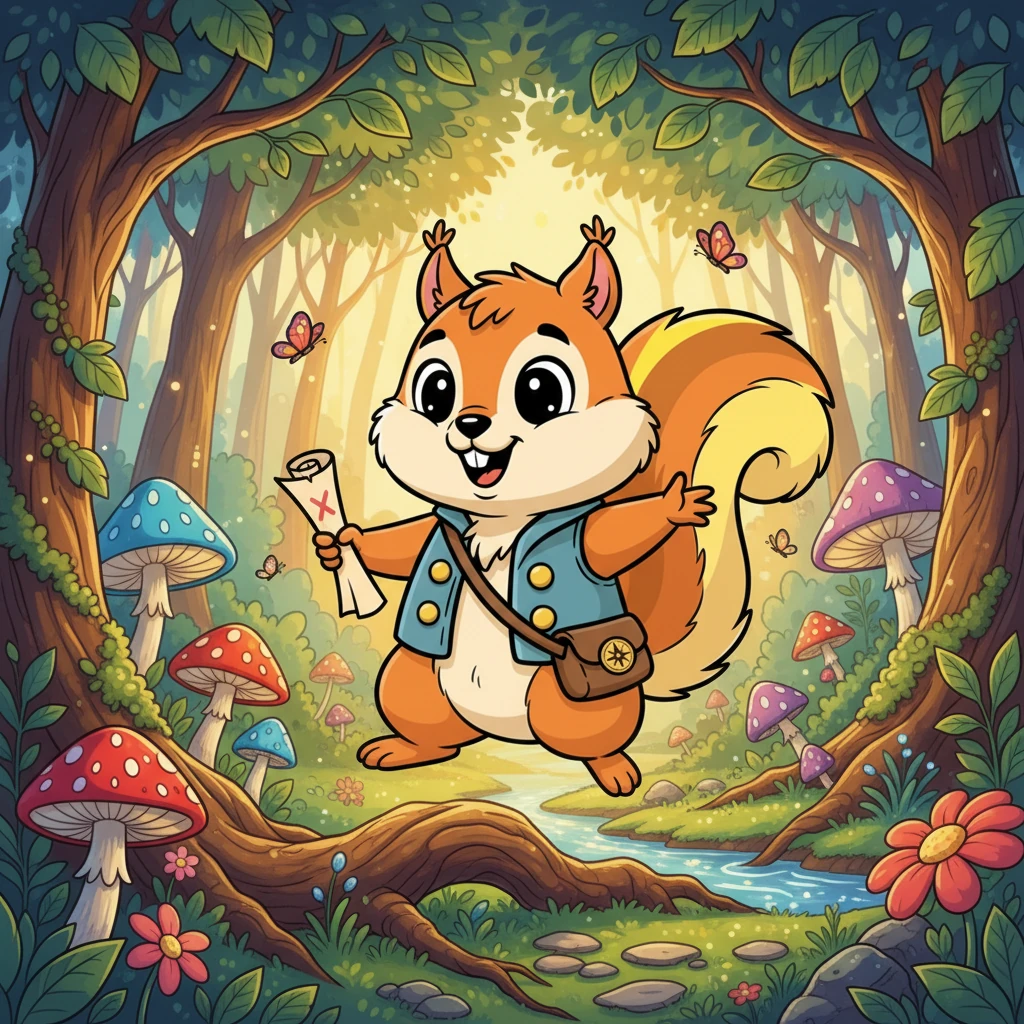 Pip's Great Forest Treasure Hunt
